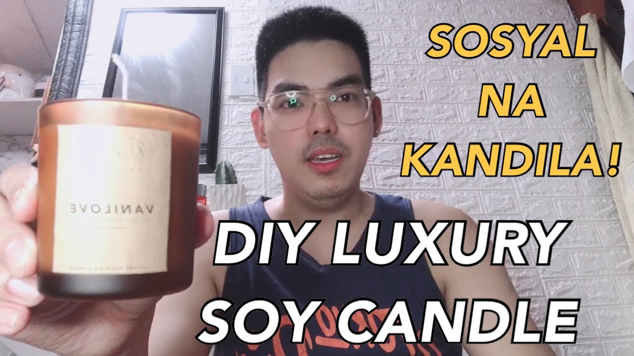 MAKE YOUR OWN CANDLE AT HOME EASY!!! WESTV YouTube