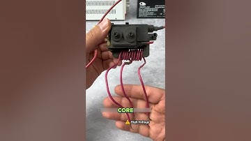 High Voltage Arc Generator Using Fly Back Transformer.. Diy Electrical Projects #diyelectrical