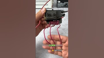 High Voltage Arc Generator Using Fly Back Transformer.. Diy Electrical Projects #diyelectrical