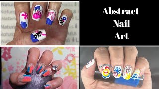 The Saturday Stamping Group - Abstract Nail Art