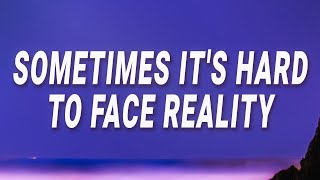 Justin Bieber, Poo Bear - Sometimes it's hard to face reality (Hard 2 Face Reality) (Lyrics)