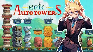 Крутецкий башенный автобаттлер // Epic Auto Towers