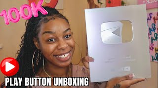 UNBOXING MY 100K YOUTUBE PLAY BUTTON!!! I almost didnt get this..storytime