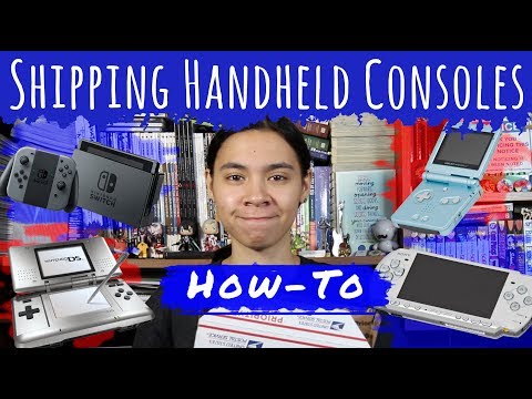 How To Ship Handheld or Portable Video Game Consoles (Switch, Gameboy Advance, PSP)