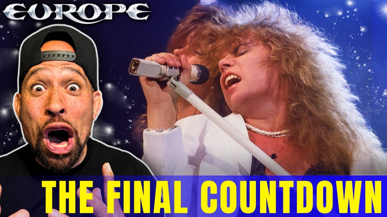 When I saw EUROPE - The Final Countdown, I FLIPPED! Hahaha