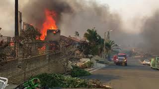 Bbc news interview with ktla's john fenoglio on wildfires in southern
california