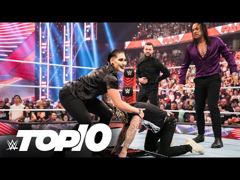 Rhea Ripley wrecking male Superstars: WWE Top 10, May 21, 2023