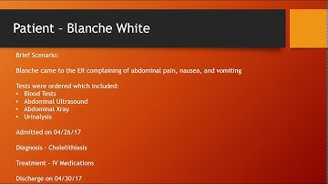 Sample Patient Scenario for UB-04