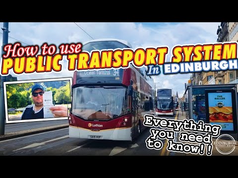 Video: Getting Around Edinburgh: Guide to Public Transportation