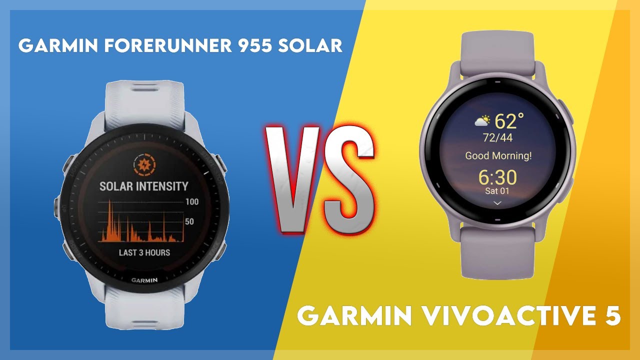 garmin-forerunner-955-solar-vs-garmin-vivoactive-5-comparison-youtube