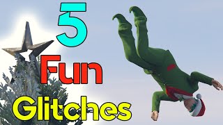 5 Fun Glitches in GTA Online - 1.58 #17