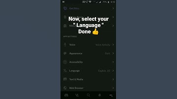 How to change language in Discord Mobile #roduz #discord #howto #how #language #change #languages