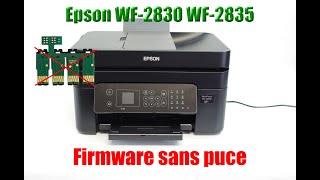 Comment faire votre imprimante Epson WF-2830 WF-2835 imprime avec cartouches sans puce