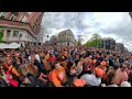 This is Amsterdam during King's Day