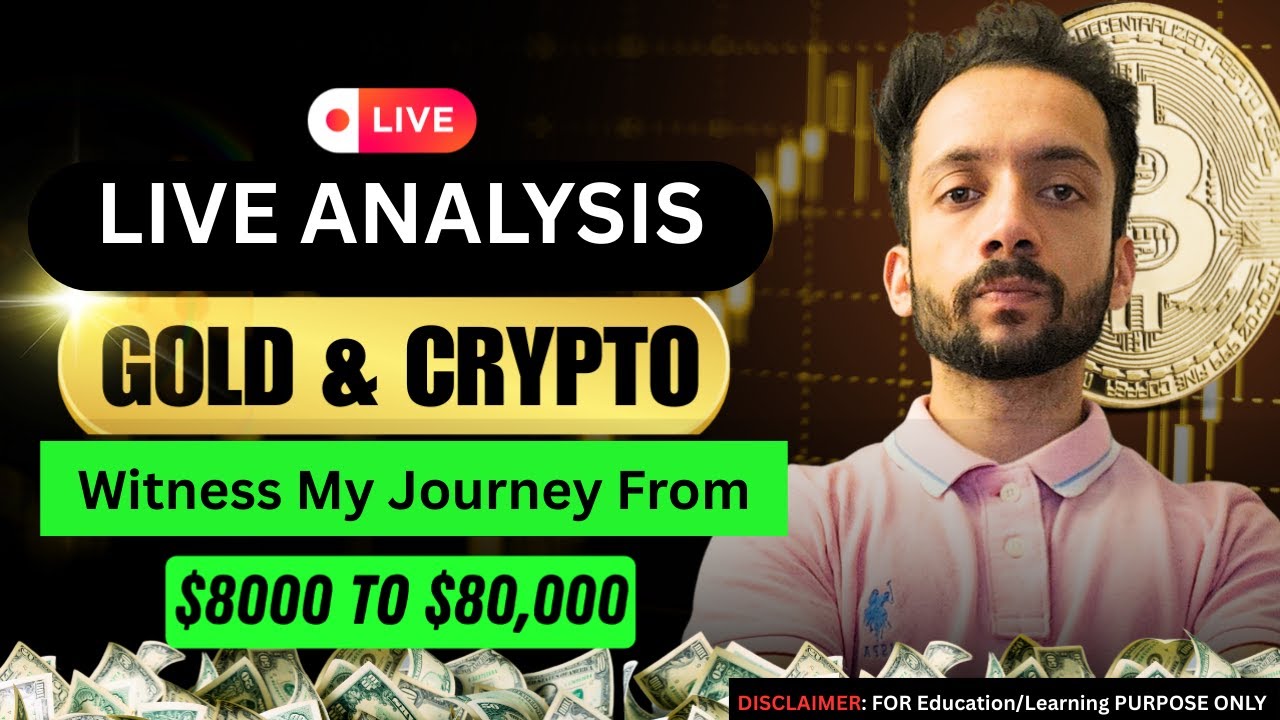 Live Market Learning |Crypto , Bitcoin & GOLD  Live Trading Analysis 2 feb 2026