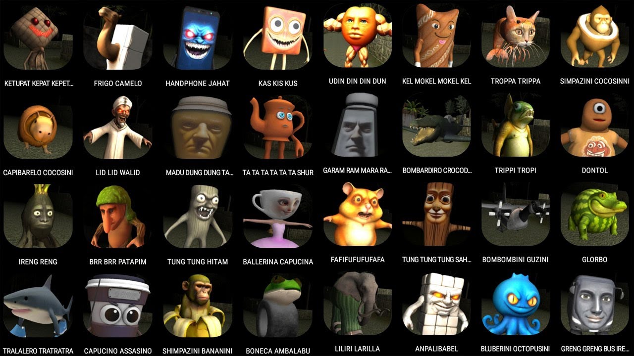 New game tung tung sahur,New Full Gameplay ,hantu tung tung tung sahur 3d,BALLERINA CAPPUCCINA..