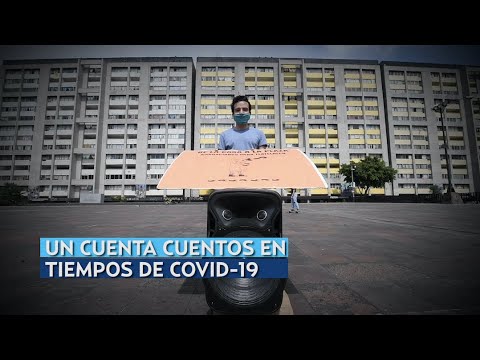 Cuenta cuentos de Tlatelolco | El COVID-19 lo impulsó para crear este proyecto en la CDMX