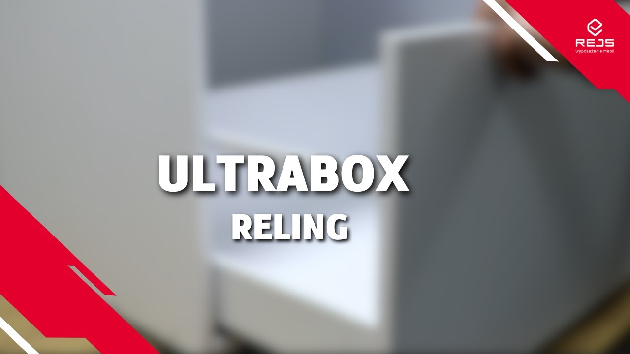 Ultra Box Tutorial Film montażowy szuflady Ultra Box z relingiem - YouTube