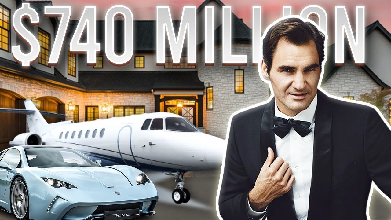 17 Things Roger Federer Spends His Millions On! - YouTube