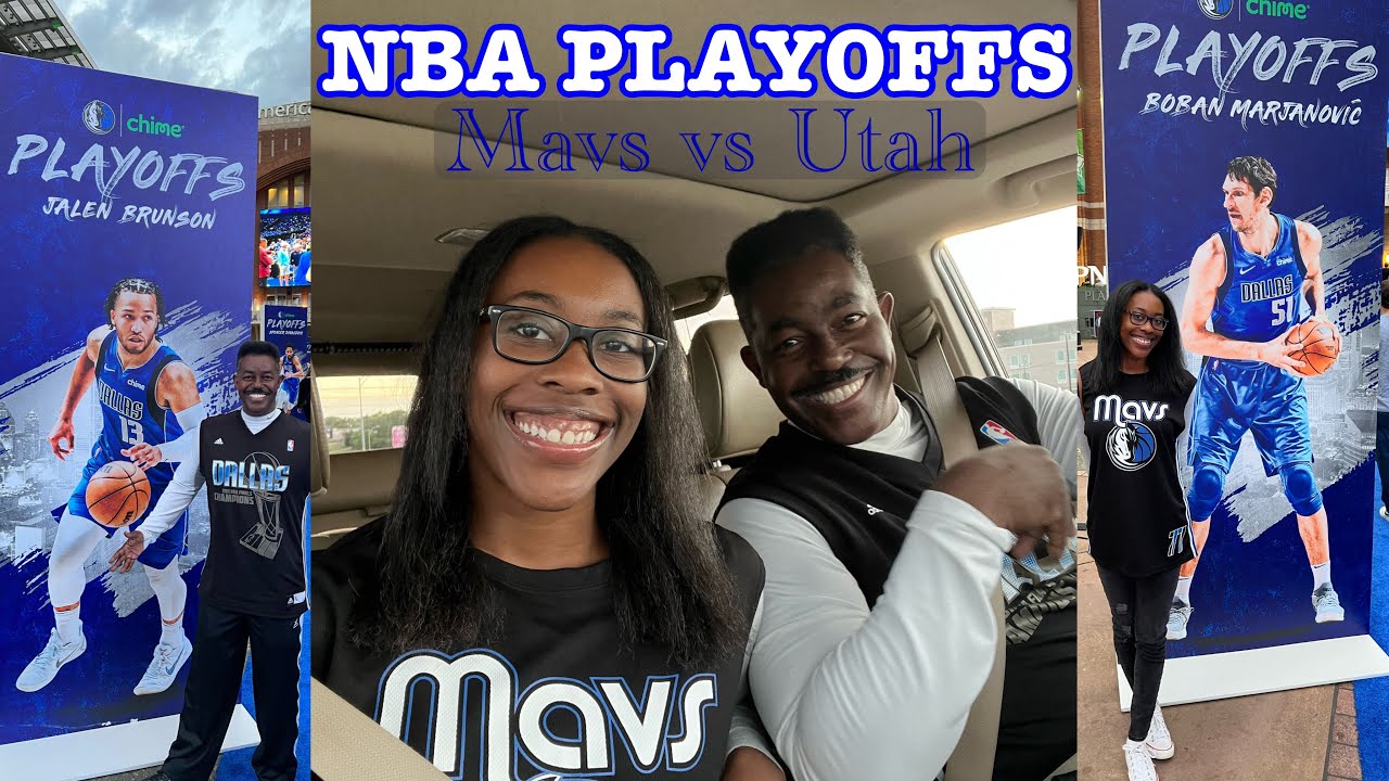 NBA Playoffs Dallas vs Utah American Airline Center YouTube