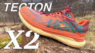 HOKA TECTON X2 FULL REVIEW / Finally a decently stable carbon trail shoe