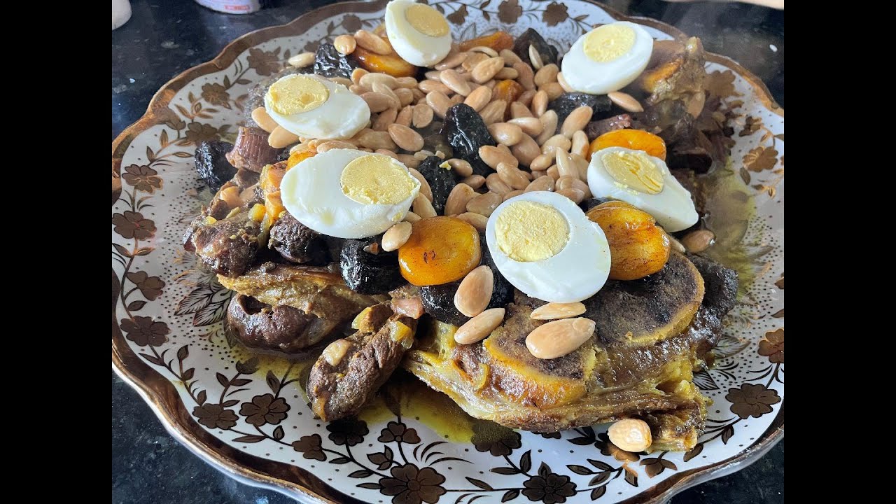 لحم العراضة بالبرقوق والمشماش بحال ديال العراسات متشبعوش منو