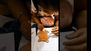 Ditya Exploring Colors And Bringing Her Wooden Fox To Life Small Hands, Big Creativity