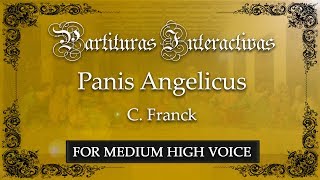 Panis Angelicus KARAOKE FOR MEDIUM HIGH VOICE - Franck - Key: G Major