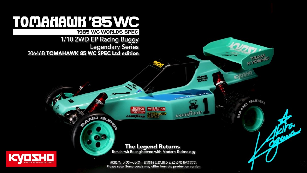 NEW! KYOSHO Tomahawk '85WC Worlds Spec | 1:10 2WD Limited Edition