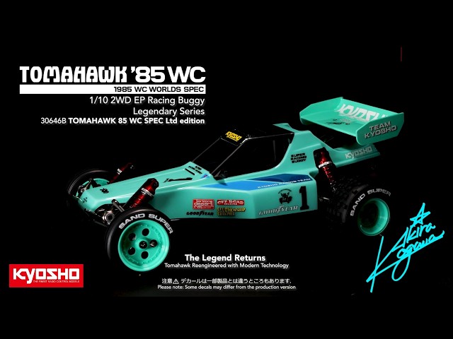 NEW! KYOSHO Tomahawk '85WC Worlds Spec | [1:10] 2WD Limited