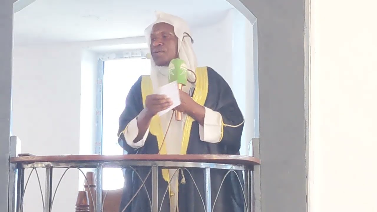 KHUTBA YA IJUMAA MASJID SIMA SINGIDA  SHEIKH SAID MTATURU  :MADA  
