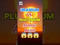 Uranium plutonium atomic bomb #shorts #facts #viral #atomicbomb