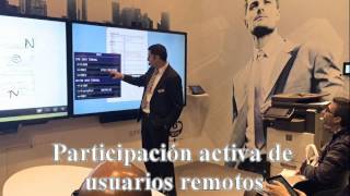 ISE2016 demo BigPad PN80CT3 de Sharp