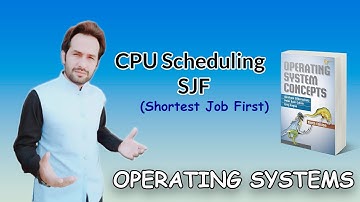 11  Shortest Job First SJF CPU Scheduling Algorithm in Operating System Urdu Hindi