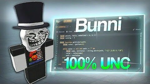[100% UNC] Roblox Executor FREE Script Exploit - Bunni | The Best #1 Keyless Byfron Bypass Executor!
