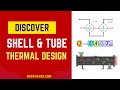 Shell and Tube Heat Exchanger Sizing & Thermal Design Parameters