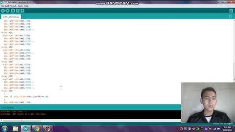 menyalakan dan mematikan LED berjalan menggunakan saklar dengan arduino