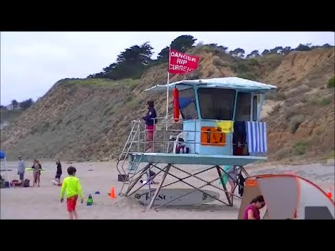 Video: Manresa State Beach – kämping Santa Cruzi California lähedal