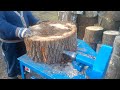 Extreme Fast Firewood Processing Machine Modern Technology, Biggest Homemade Wood Splitter