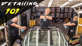 Cleaning & Protecting Glass  Meguiar’s Detailing 101 – UK Edition