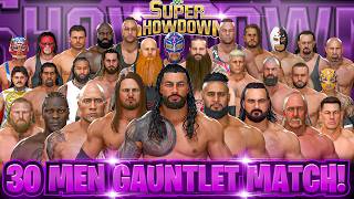 WWE 2K25 Ultimate Gauntlet Match | Super ShowDown! screenshot 1