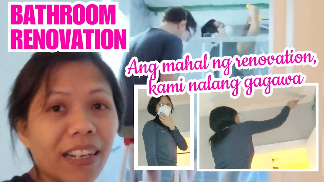 NAG-RENOVATE KAMI NG BATHROOM! BATHROOM RENOVATION | PINAY WORKING IN