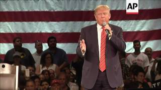 Protesters Disrupt Trump Rally in Florida