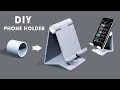 How to make a phone holder with PVC pipe | DIY Phone holder stand