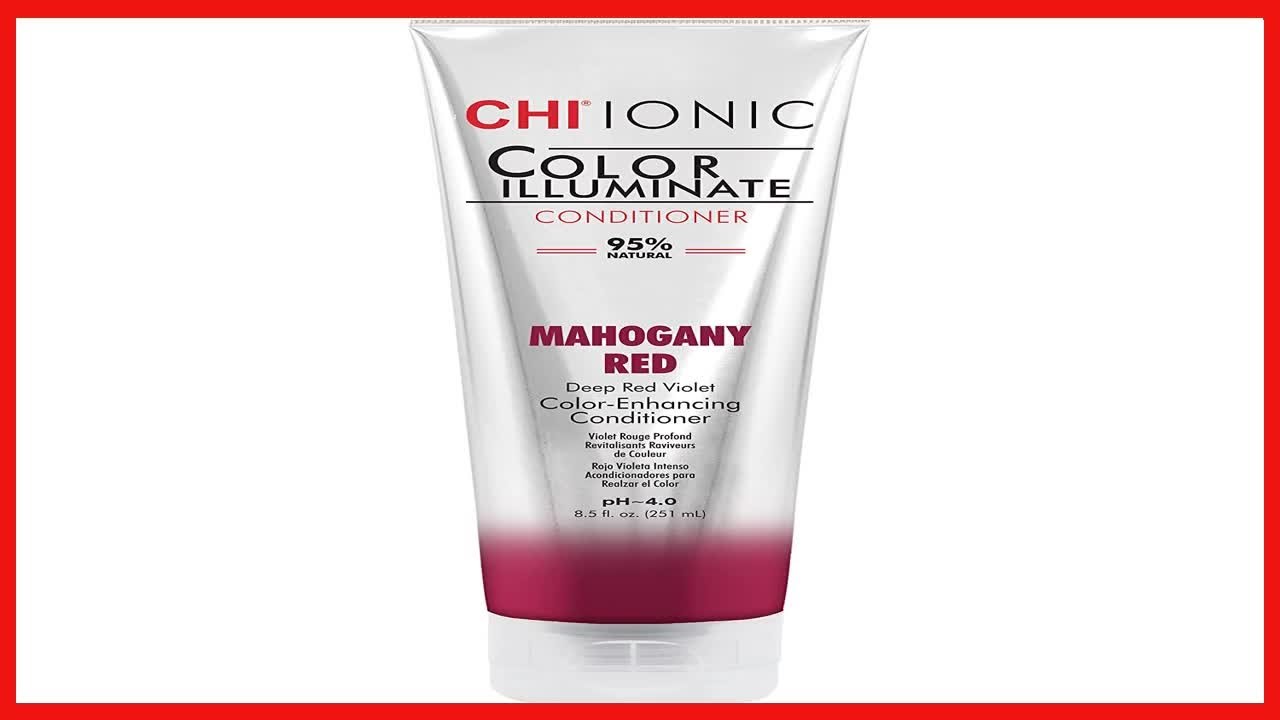 CHI Ionic Color Illuminate Conditioners - 95% Natural. Sulfate, Paraben and Gluten Free - 8.5 oz