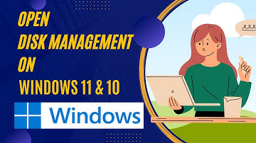 How to Open Disk Management on Windows 11 and 10?