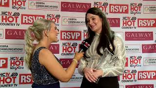 Award winner Olivia Interview  interview with Avril Smyth at the 2023 Hot Country Awards concert.