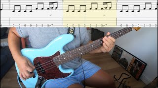 The Presidents of the United States of America - Peaches - Bass Cover + Tabs