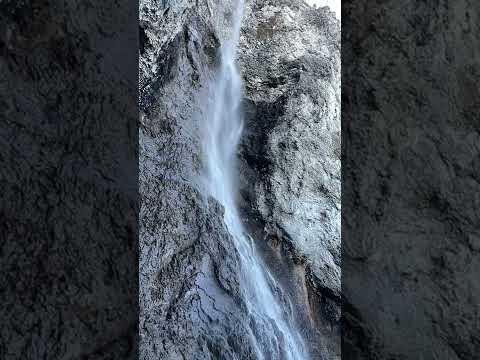 Slowmotion of Faerie Falls, Yellowstone National Park