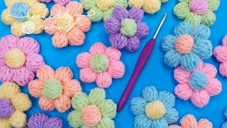 Super Cute Crochet Flowers  QUICK & EASY to Make!